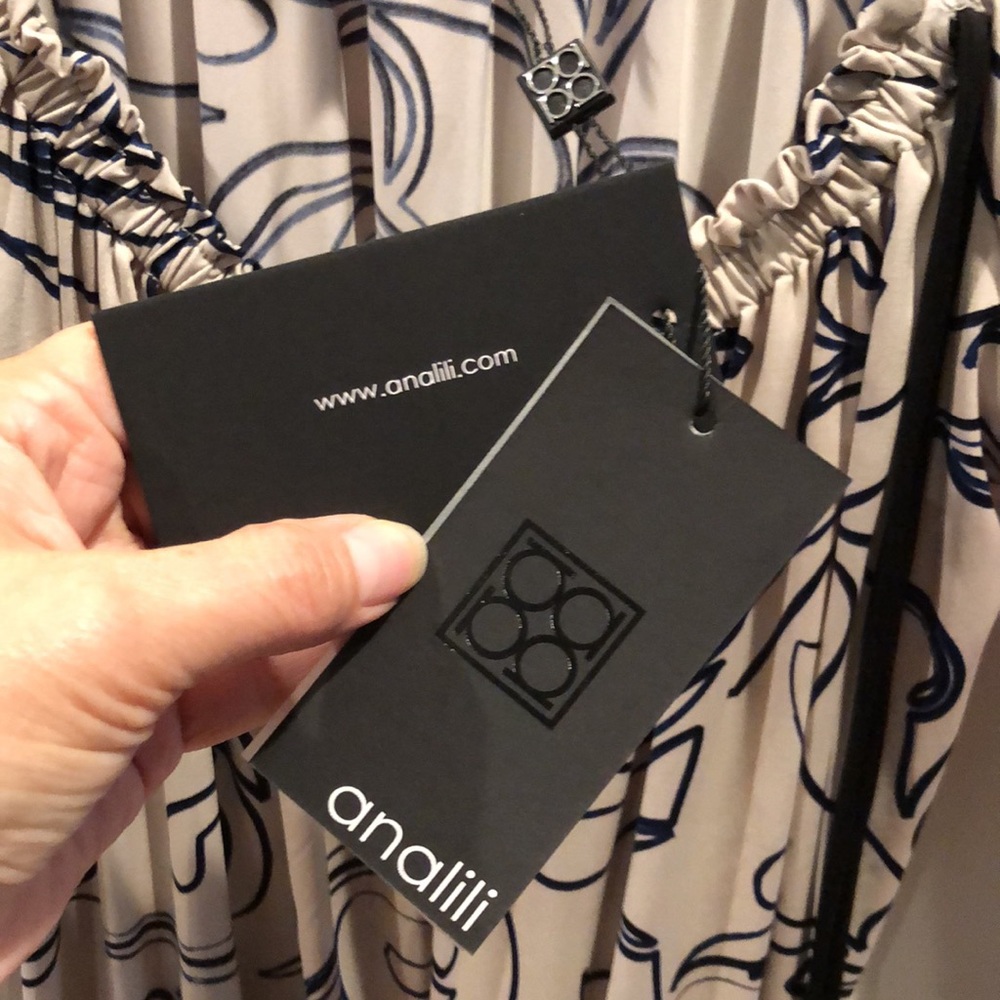 CLOSET CLOSING ! 2morrow Morning ! NWT High -end topTan/ Red/ Blu by: analili - Picture 5 of 5